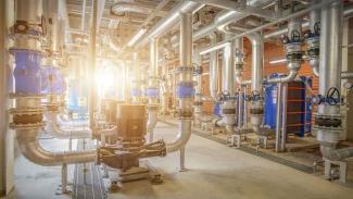 Industrial pipes.